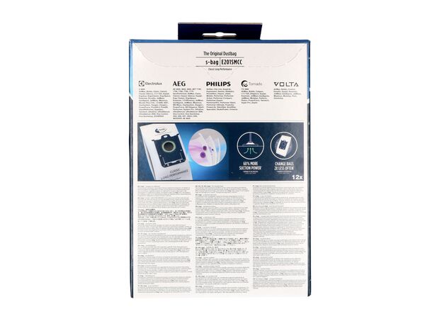 9001690834 E201SMCC 12 Saci aspirator Electrolux + 4 saculeti cu granule parfumate, 2 image